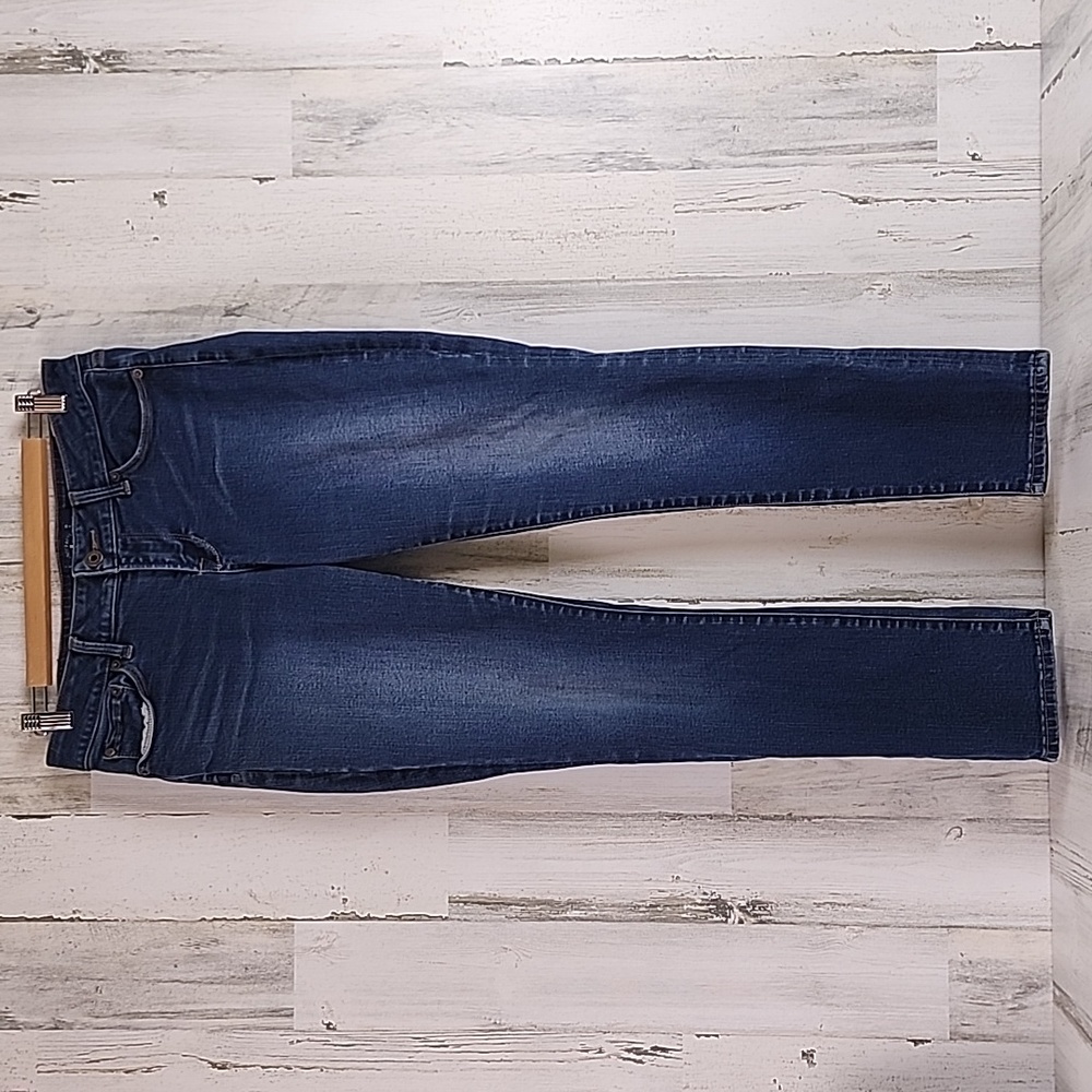Lucky Brand Lolita skinny dark wash denim blue jeans Size 6 28 Average